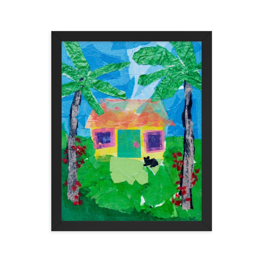 Home By Cindy Motley Framed poster