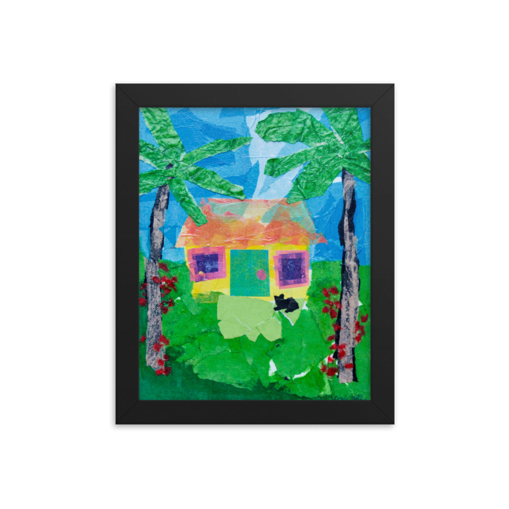 Home By Cindy Motley Framed poster