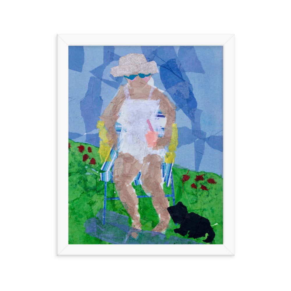 Pink Lemonade By Cindy Motley Framed poster