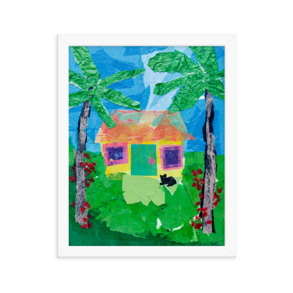 Home By Cindy Motley Framed poster