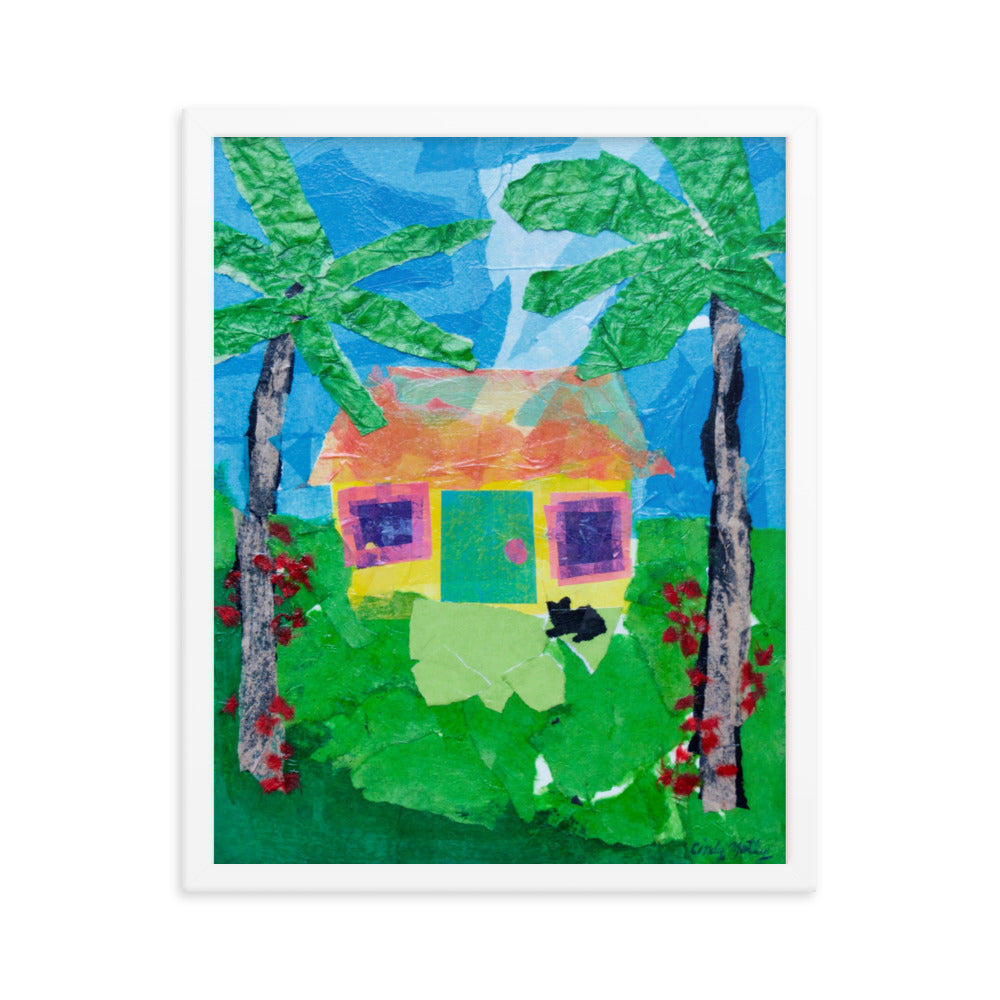Home By Cindy Motley Framed poster