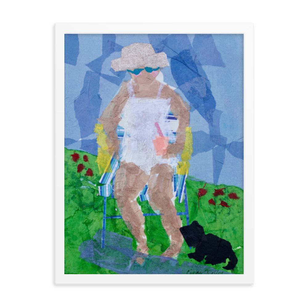 Pink Lemonade By Cindy Motley Framed poster