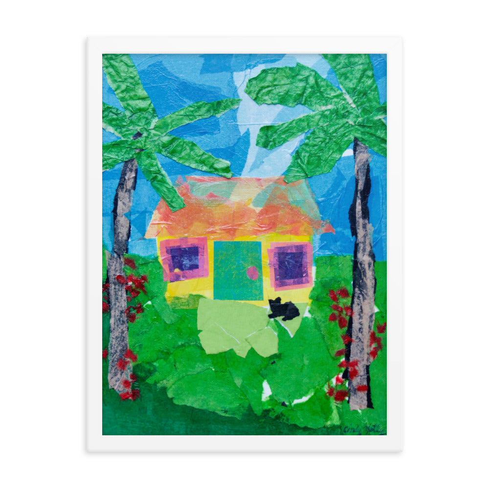 Home By Cindy Motley Framed poster