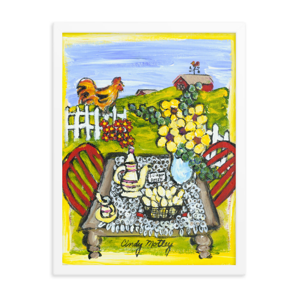 The Ranch By Cindy Motley Framed poster
