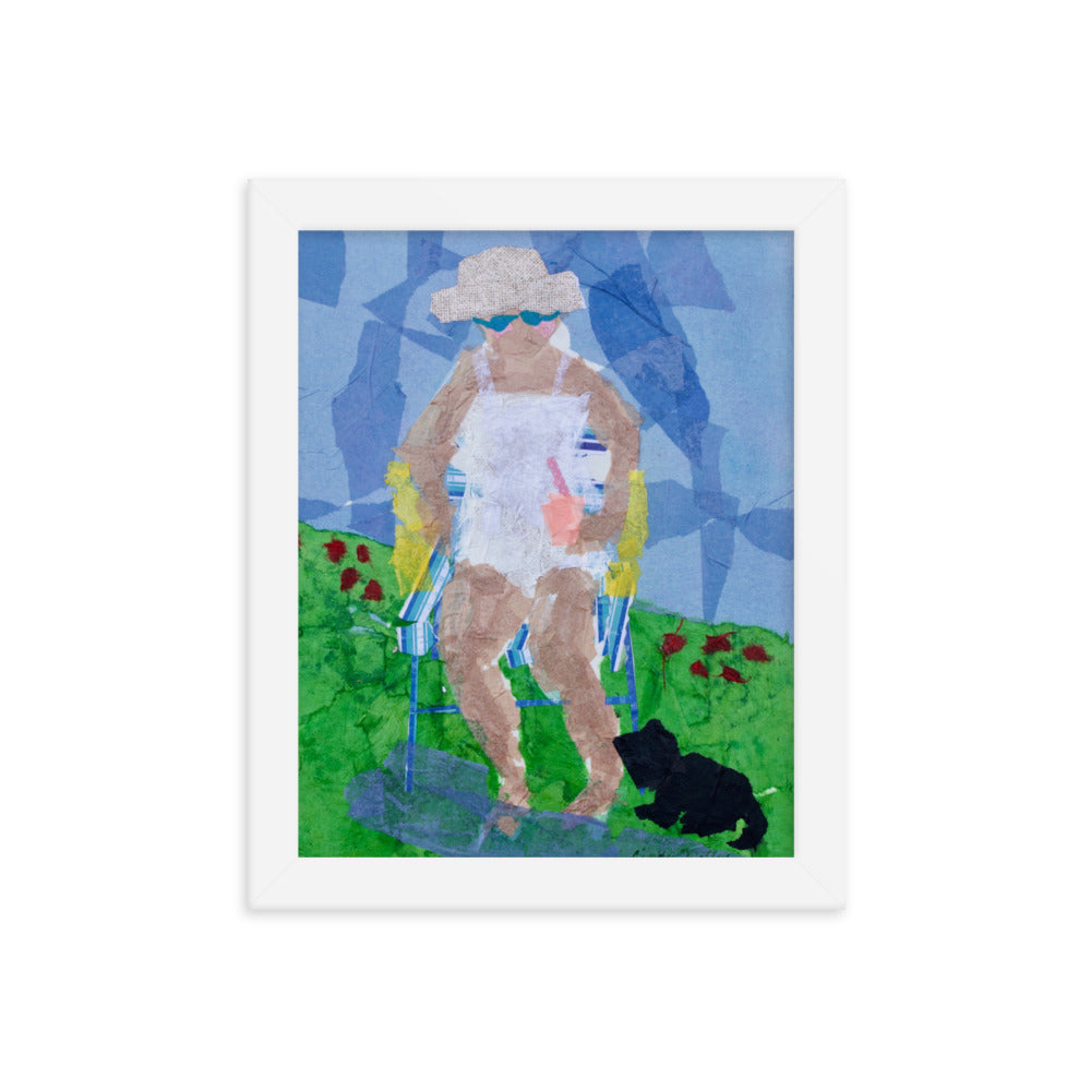 Pink Lemonade By Cindy Motley Framed poster