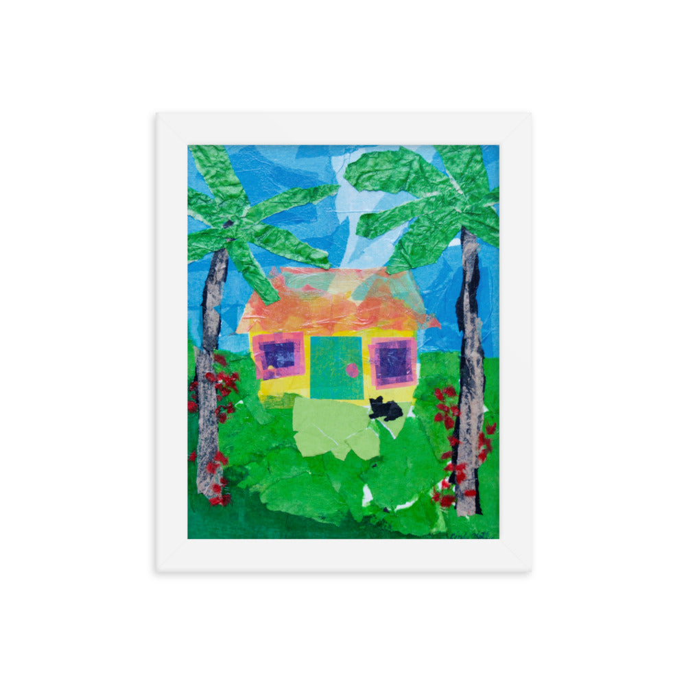 Home By Cindy Motley Framed poster