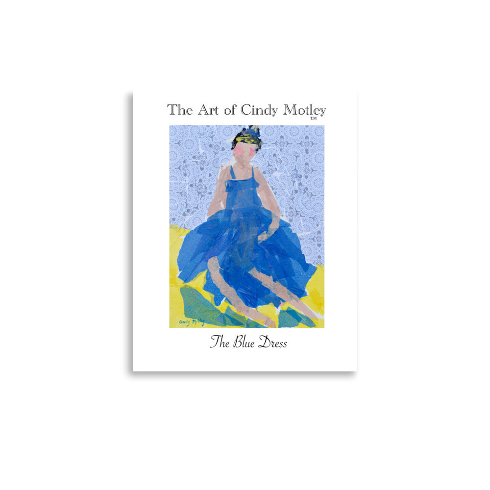 The Blue Dress Poster
