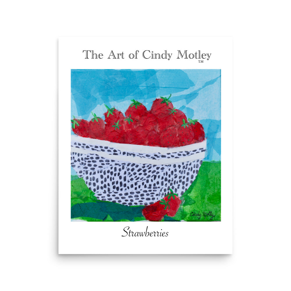 Strawberries Poster