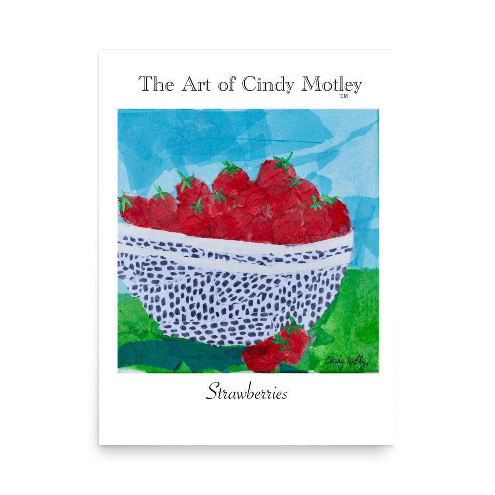 Strawberries Poster