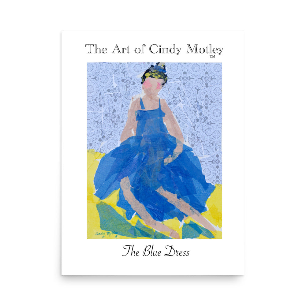 The Blue Dress Poster