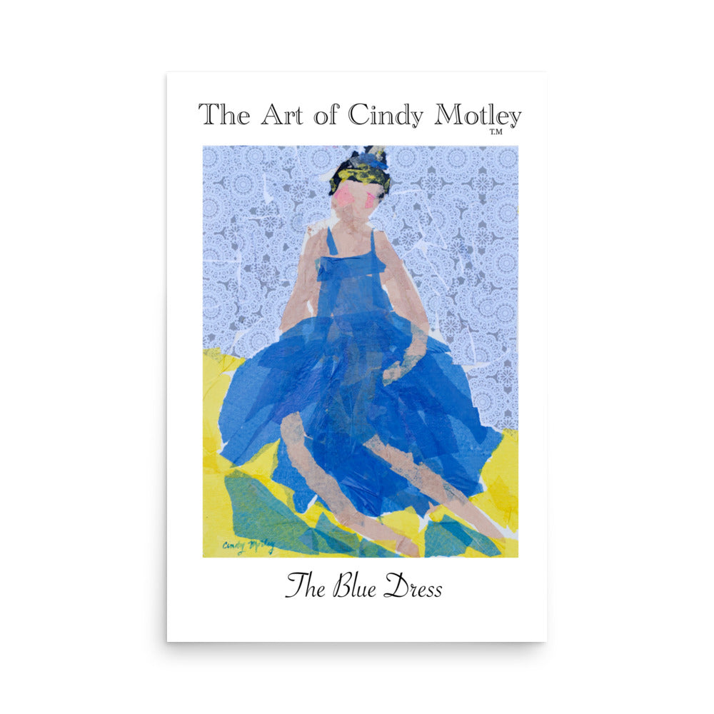 The Blue Dress Poster