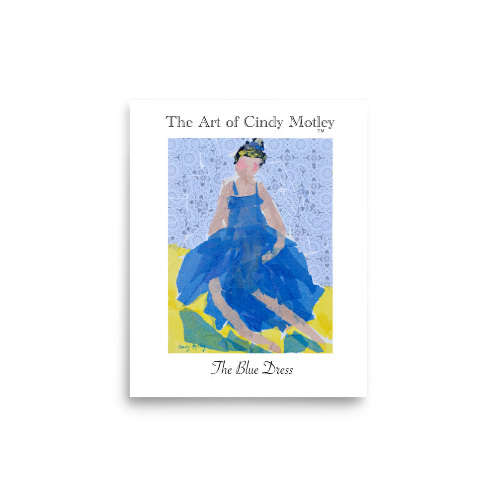 The Blue Dress Poster