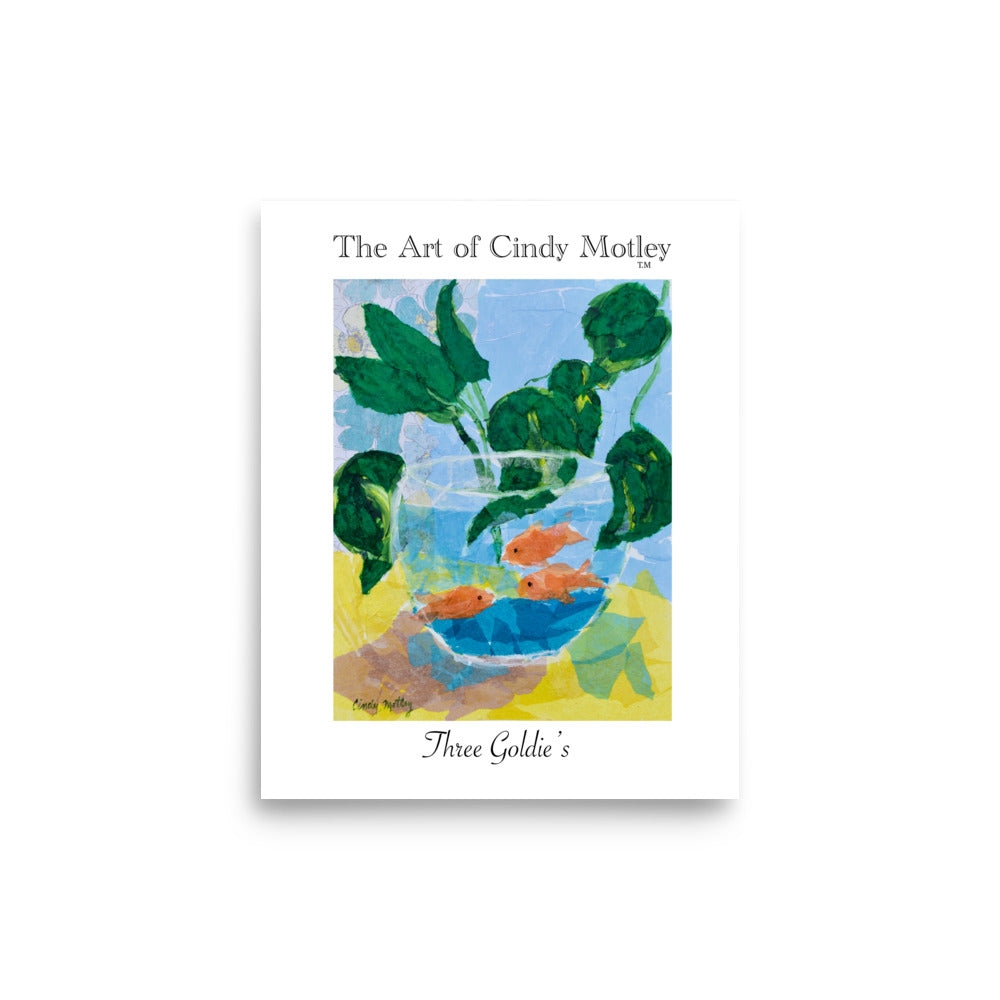 Three Goldies Poster