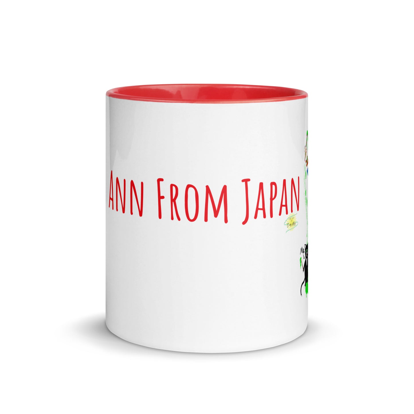 Ann From Japan Mug with Color Inside