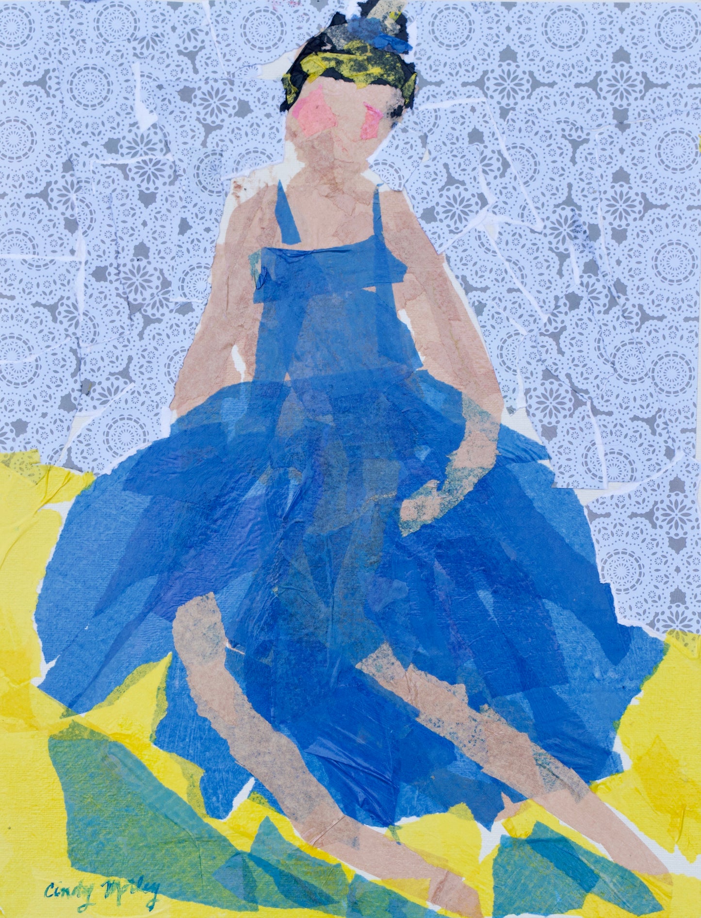 THE BLUE DRESS