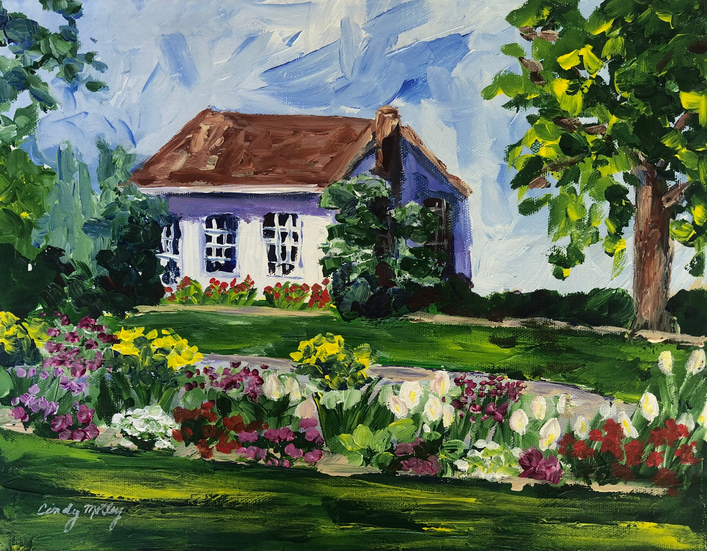 THE LOVELY GARDEN