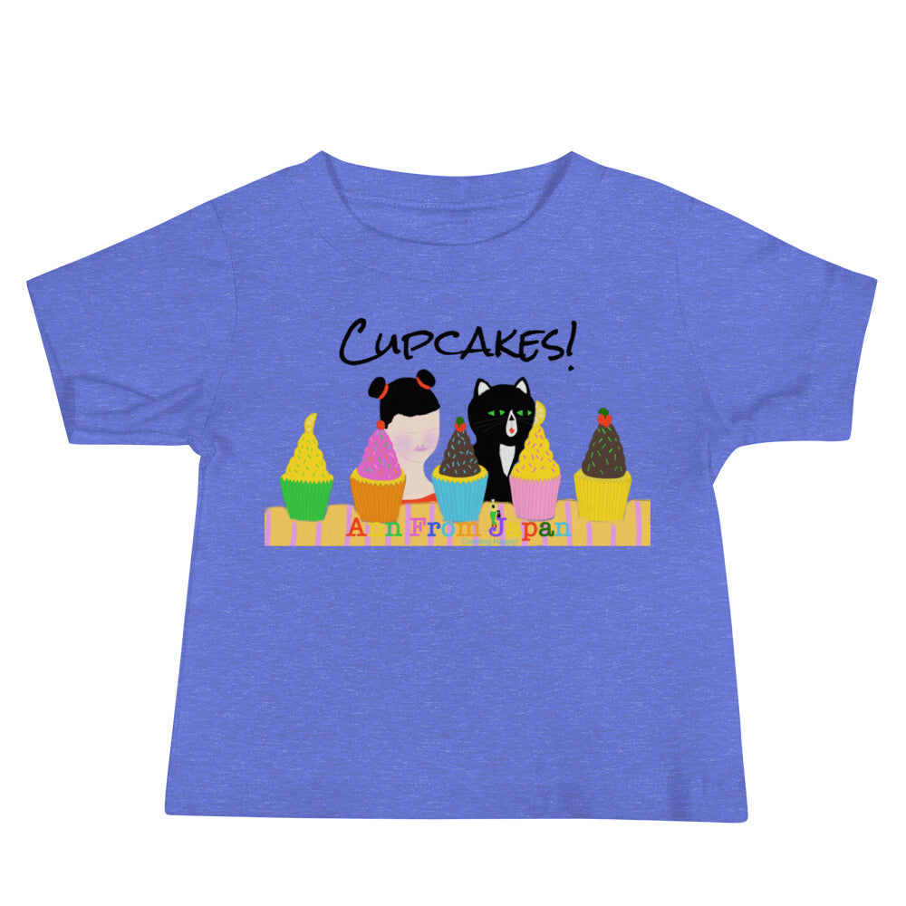 AFJ Cupcakes! Baby Jersey Short Sleeve Tee