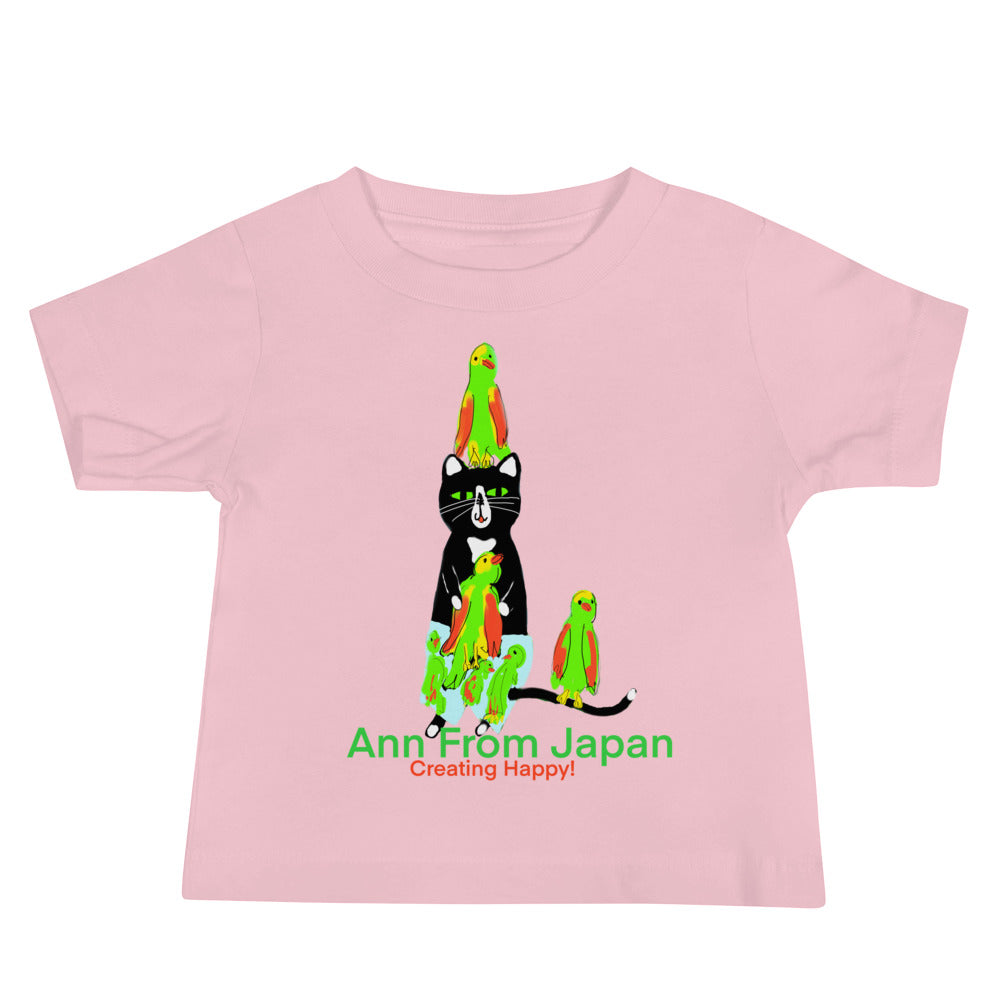 AFJ Parrot Love Baby Jersey Short Sleeve Tee