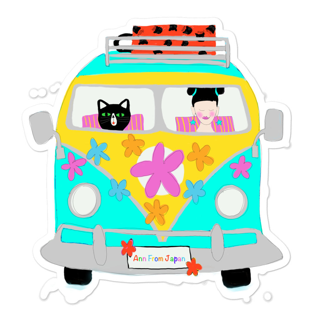 The Bus Bubble-free stickers