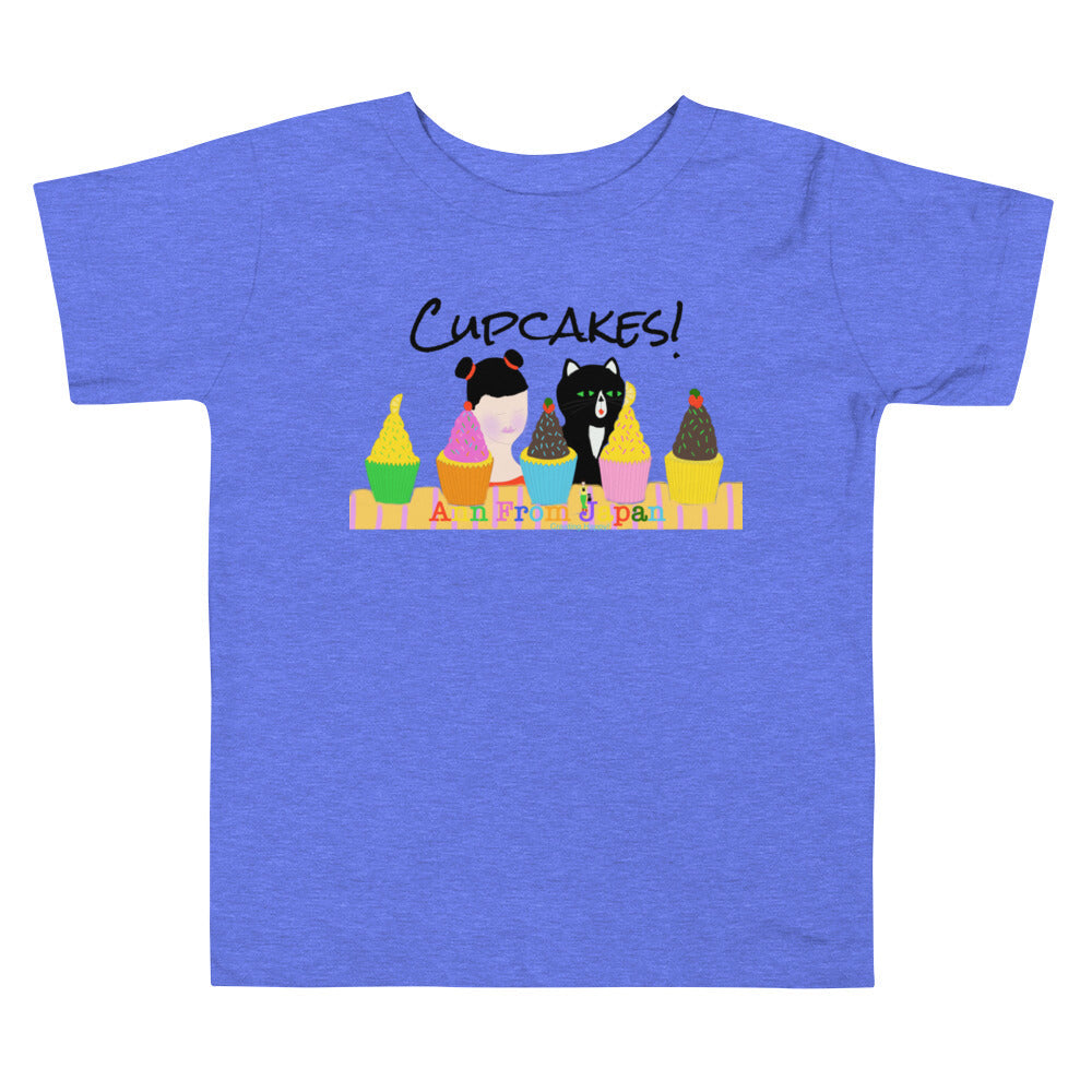 AFJ Cupcakes! Toddler Short Sleeve Tee