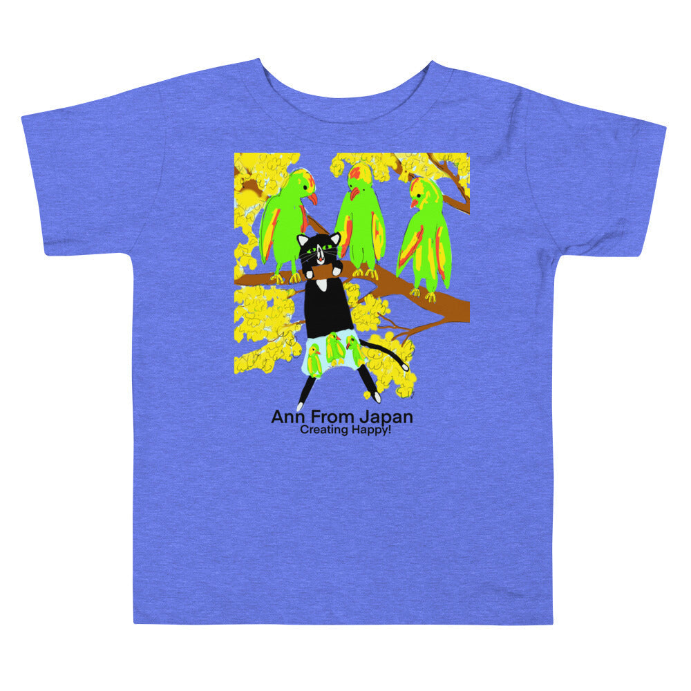 AFJ Parrot Love Toddler Short Sleeve Tee
