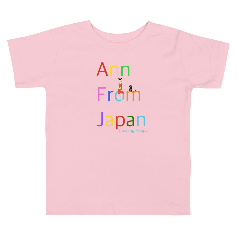 AFJ Creating Happy! Toddler Short Sleeve Tee