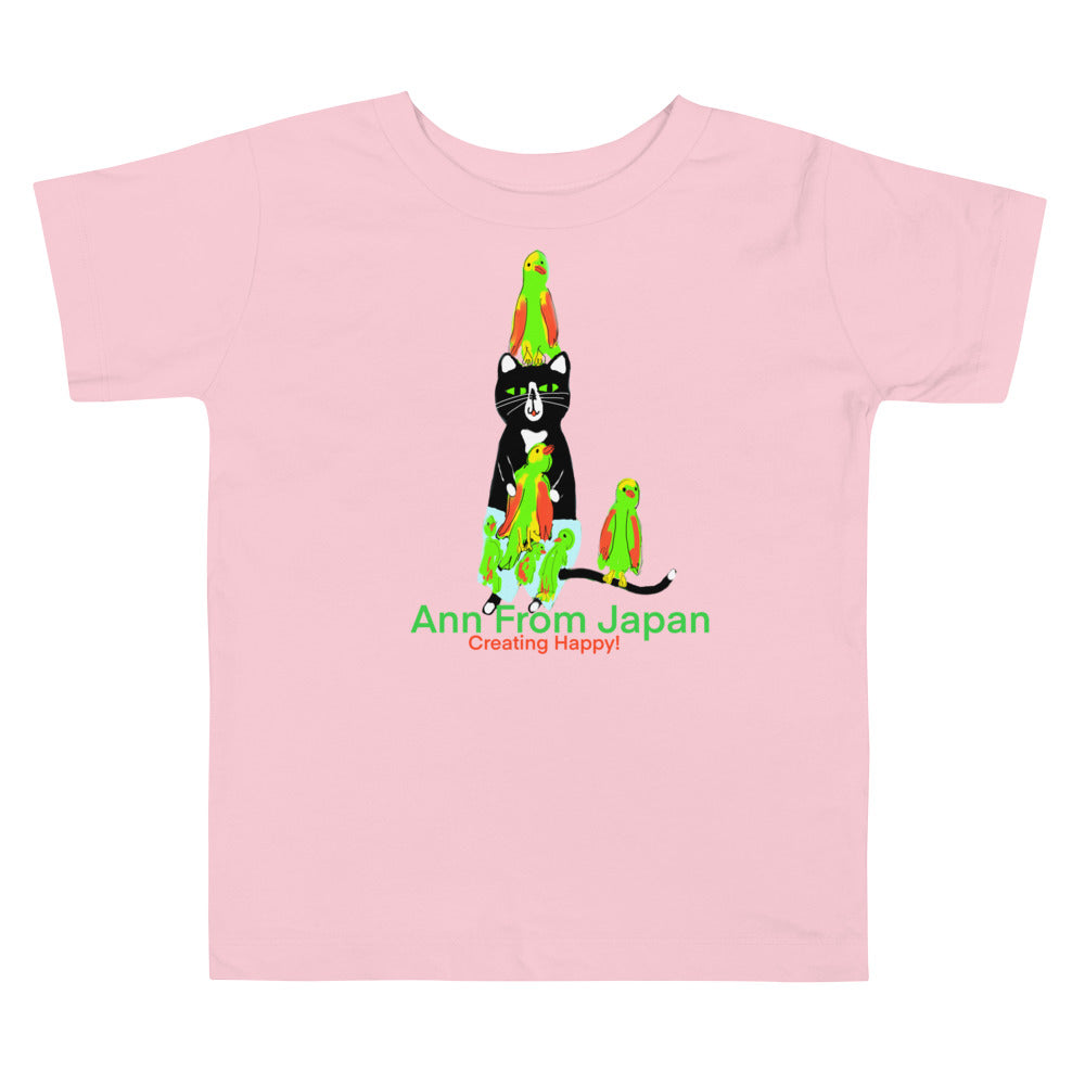 AFJ Parrot Love Toddler Short Sleeve Tee