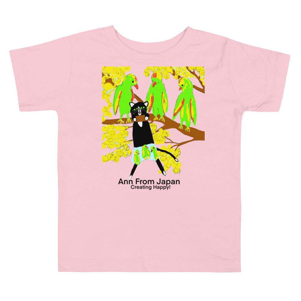 AFJ Parrot Love Toddler Short Sleeve Tee