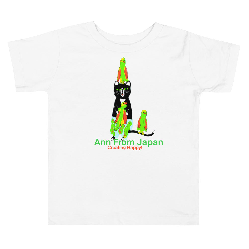 AFJ Parrot Love Toddler Short Sleeve Tee