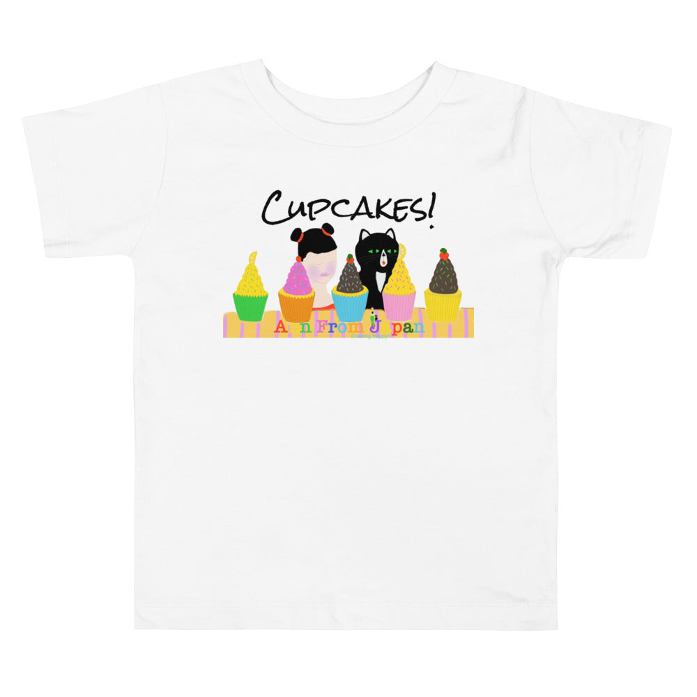 AFJ Cupcakes! Toddler Short Sleeve Tee