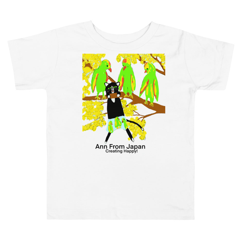 AFJ Parrot Love Toddler Short Sleeve Tee