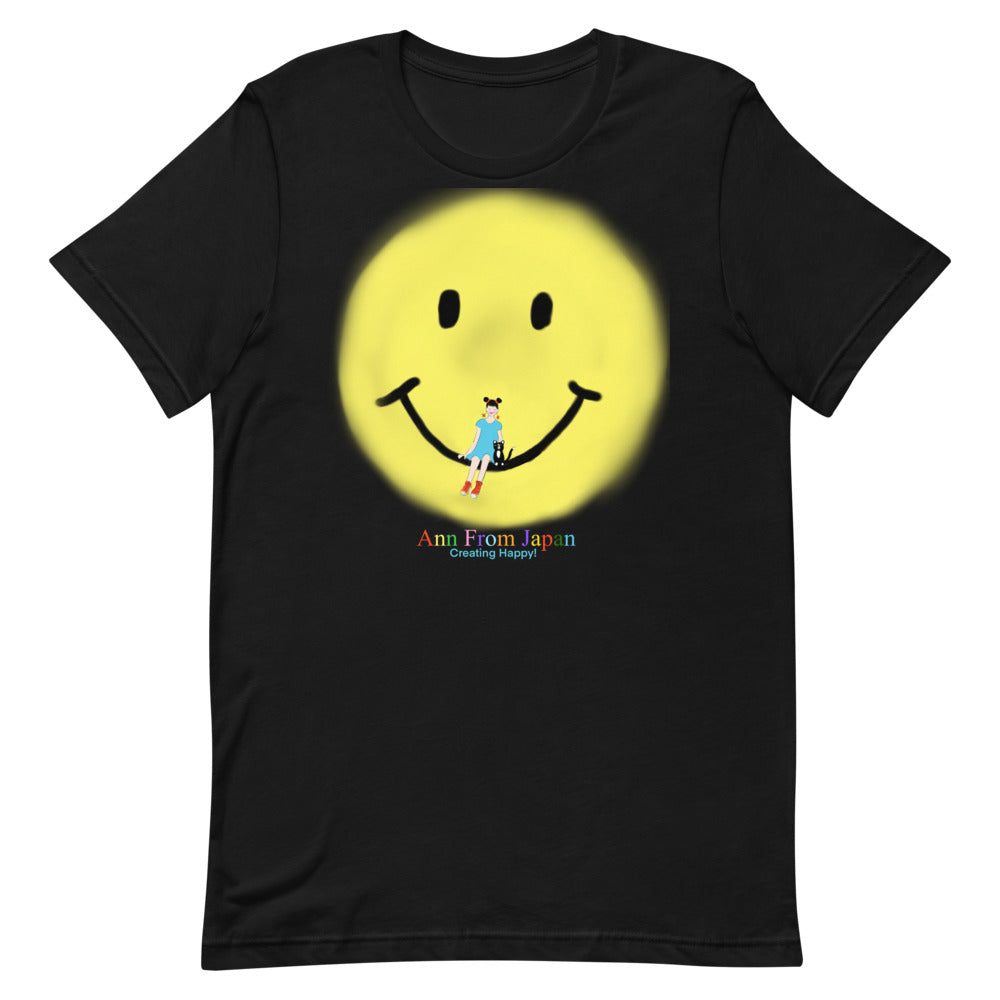 AFJ Happy Face Short-Sleeve Unisex T-Shirt