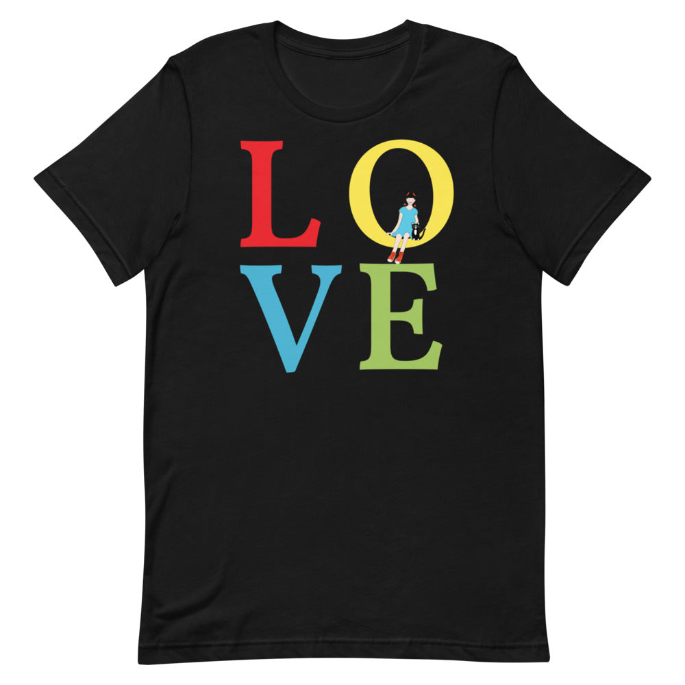 Ann From Japan LOVE Short-Sleeve Unisex T-Shirt