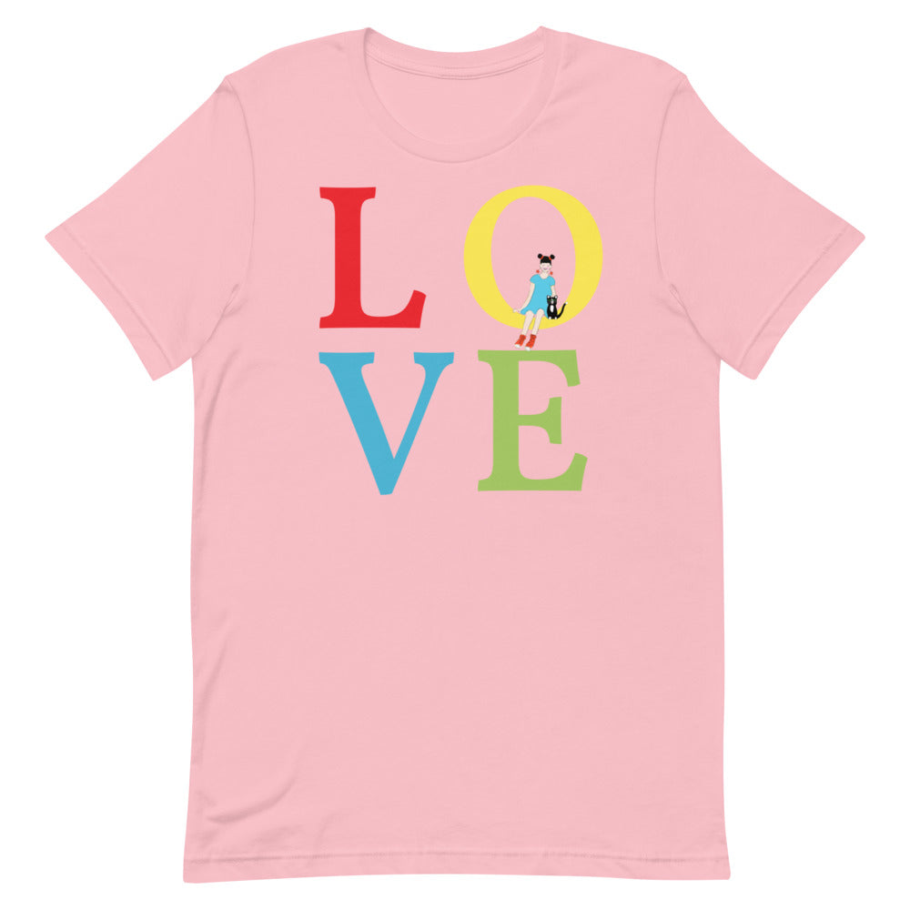 Ann From Japan LOVE Short-Sleeve Unisex T-Shirt
