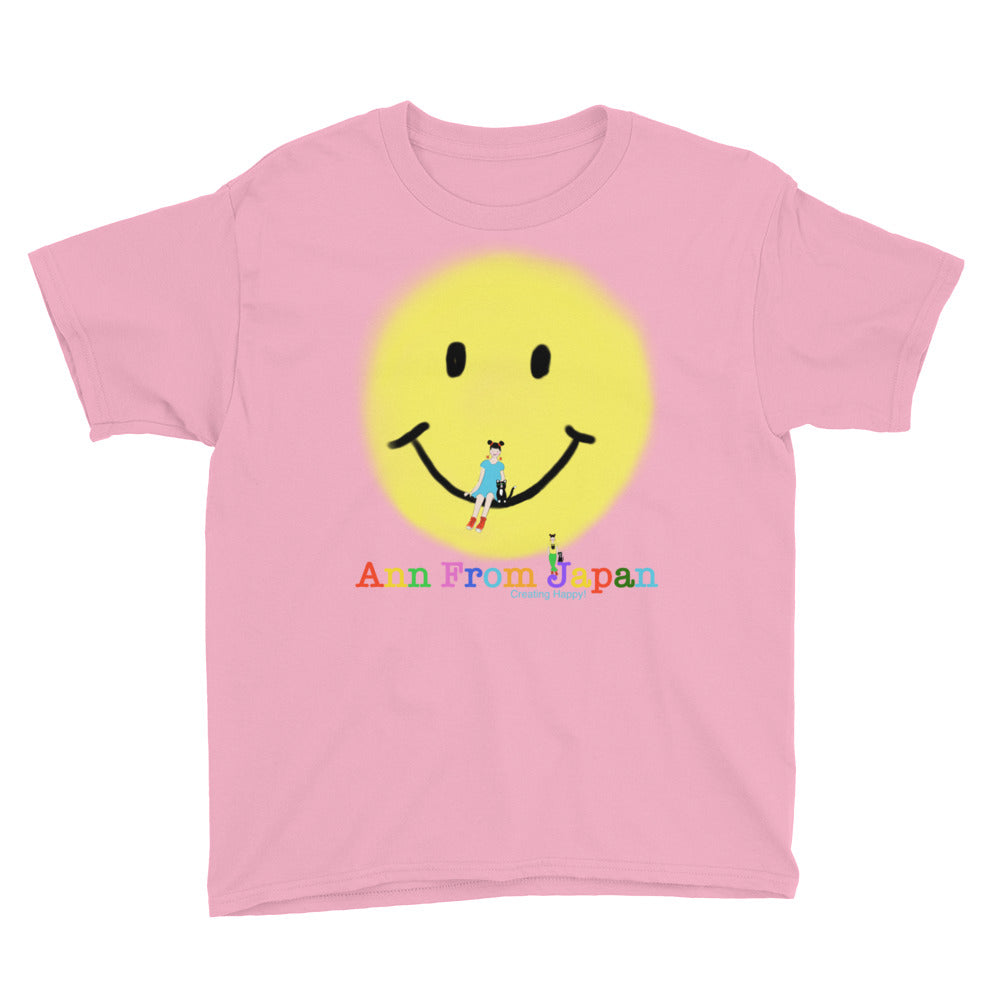 AFJ Happy Face Youth Short Sleeve T-Shirt