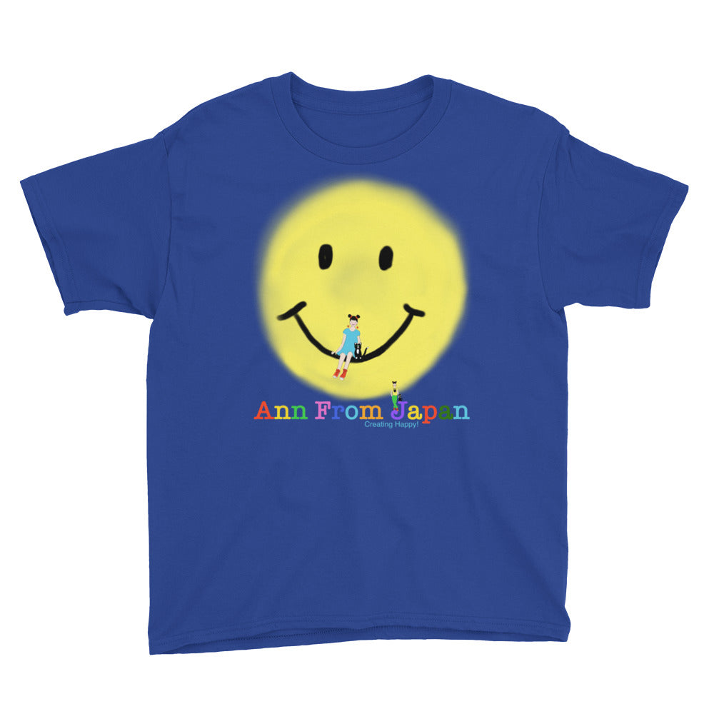AFJ Happy Face Youth Short Sleeve T-Shirt