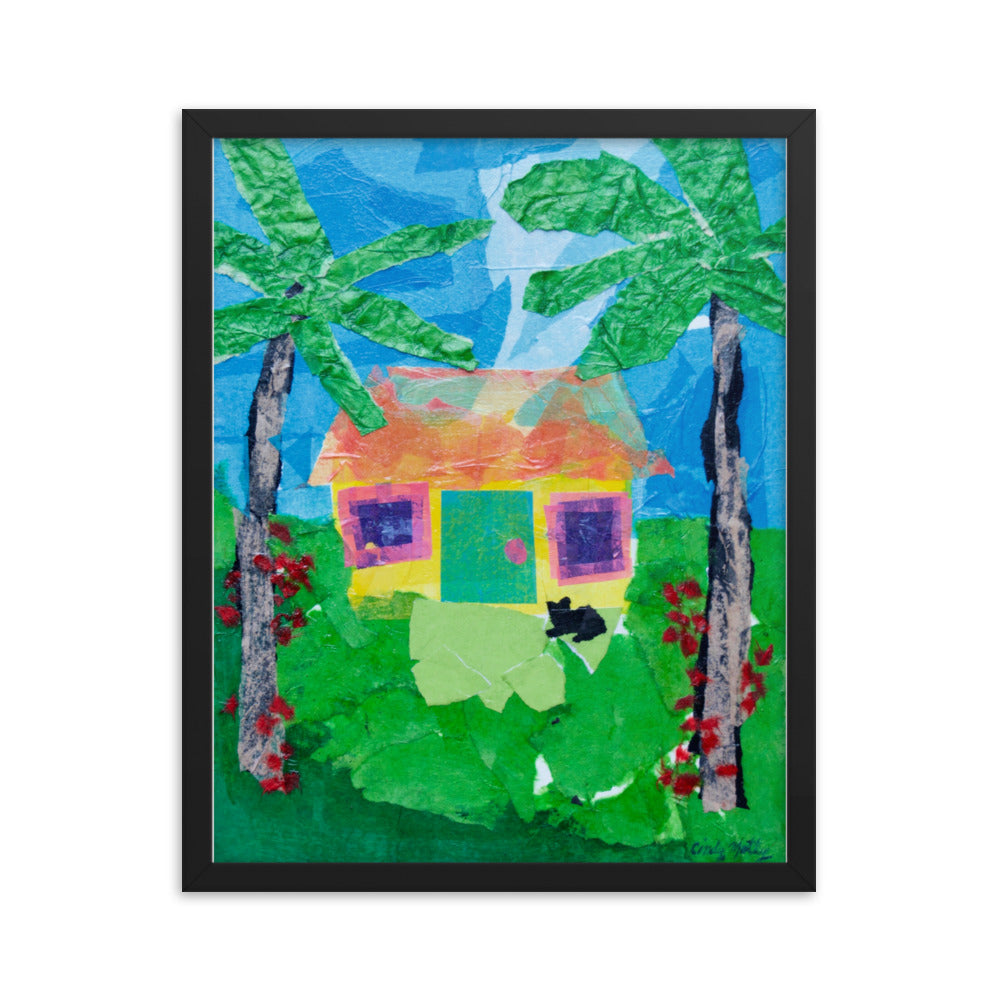 Home By Cindy Motley Framed poster