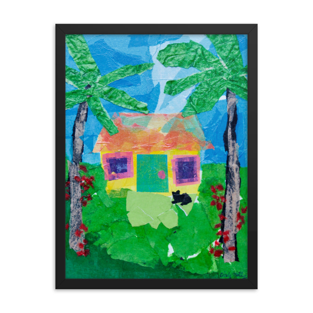Home By Cindy Motley Framed poster