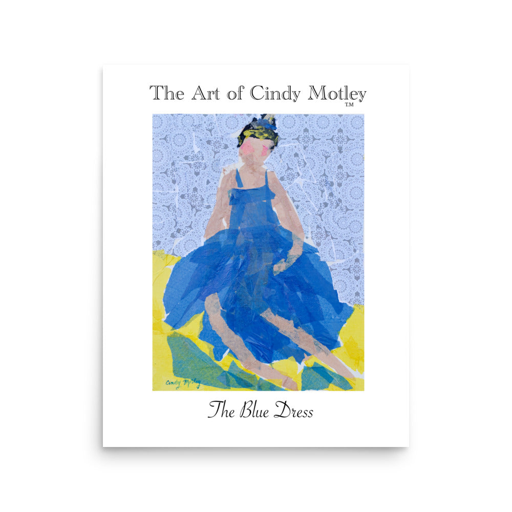 The Blue Dress Poster