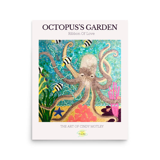 16" X 20" Octopus's Garden Poster