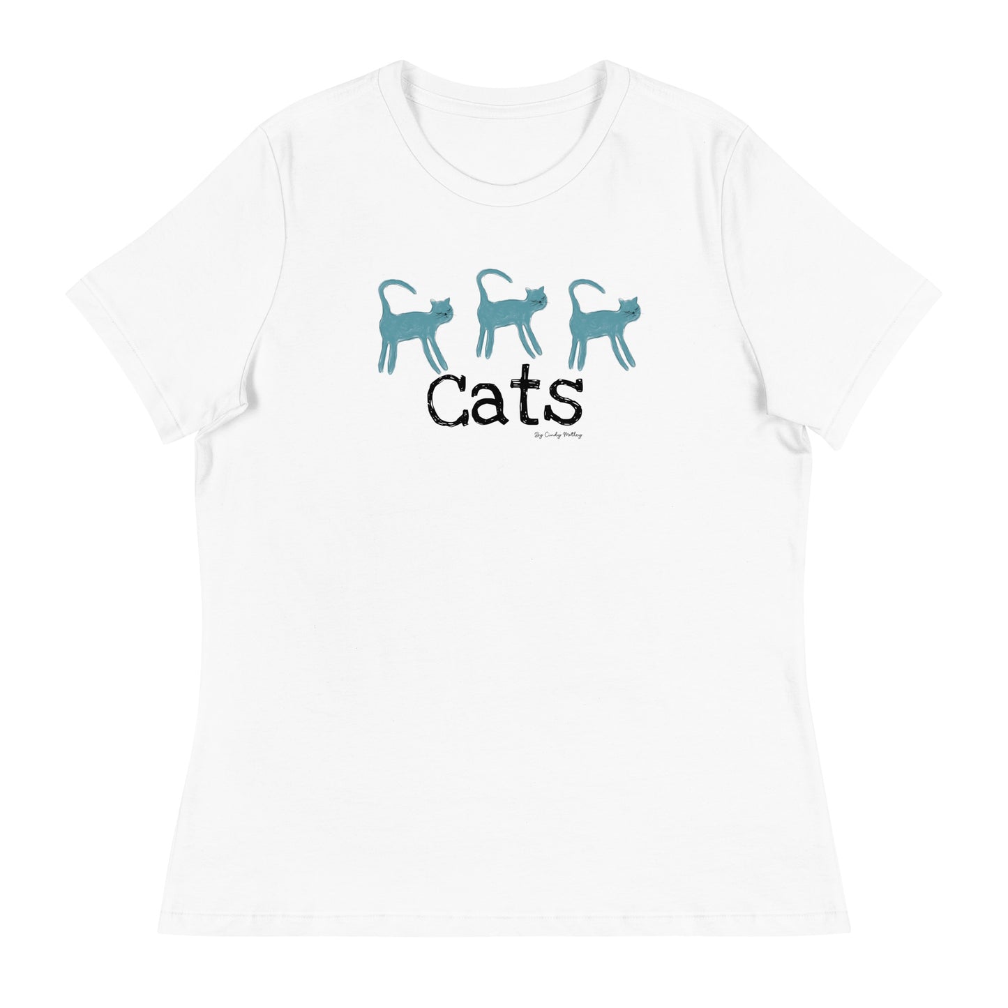 Cats By Cindy Motley Women's Relaxed T-Shirt