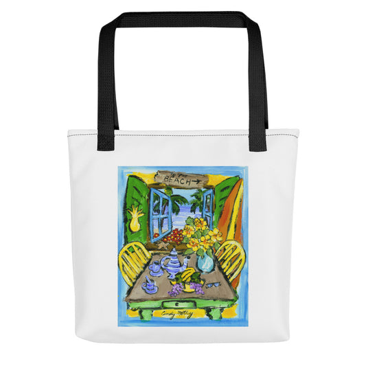 To The Beach Tote bag By Cindy Motley