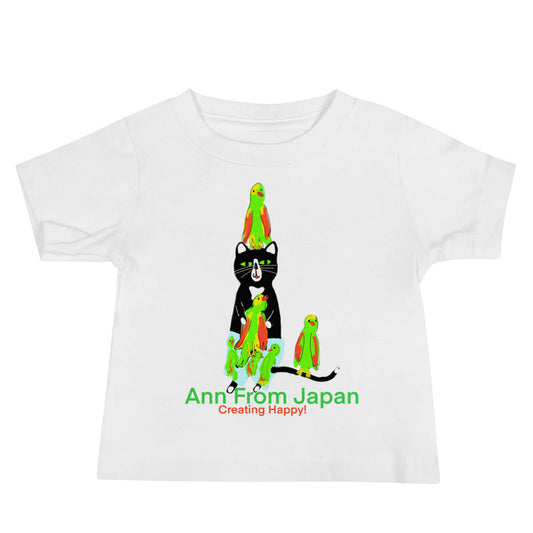 AFJ Parrot Love Baby Jersey Short Sleeve Tee