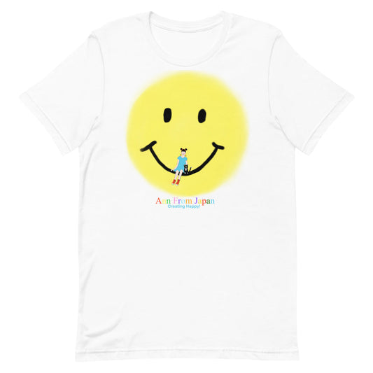 AFJ Happy Face Short-Sleeve Unisex T-Shirt