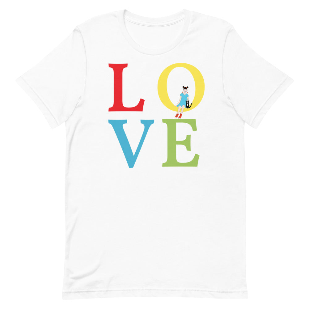 Ann From Japan LOVE Short-Sleeve Unisex T-Shirt