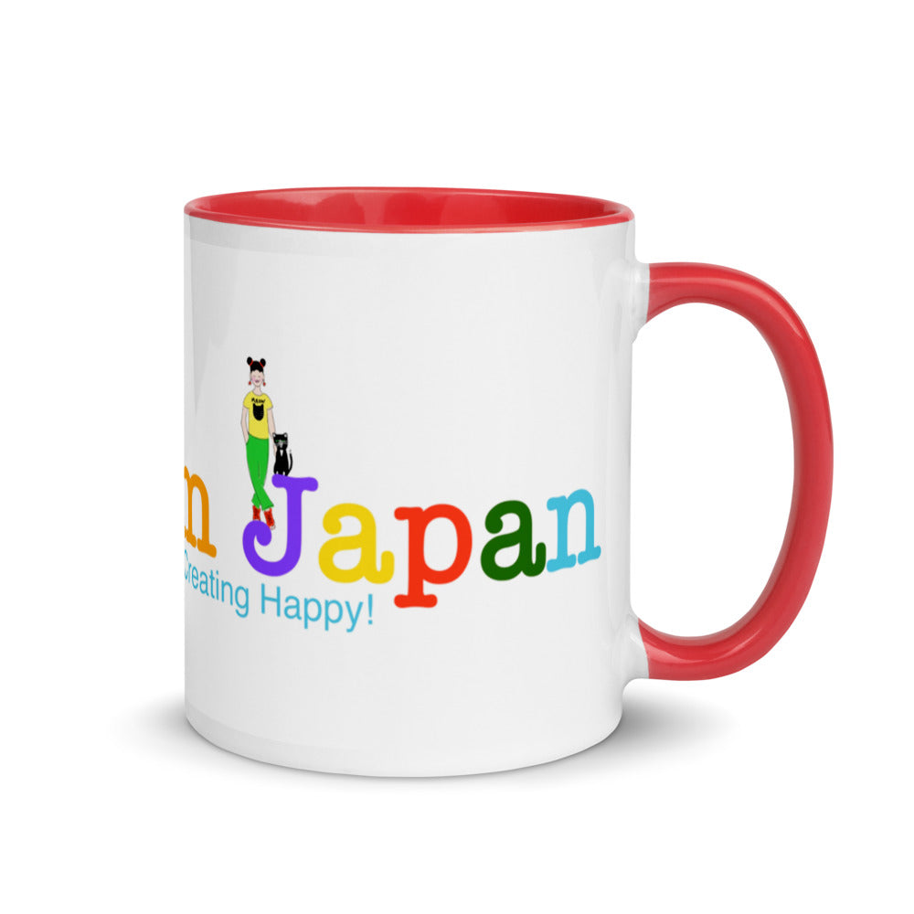 AFJ Creating Happy Mug with Color Inside